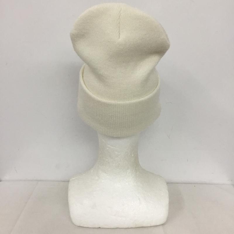 カーハート Carhartt 帽子 ニット帽 A18WWH ACRYLIC WATCH HAT ロゴ、文字 白 / ホワイト /  メンズ USED 古着 中古 10143653