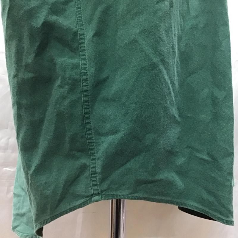ラルフローレン RALPHLAUREN シャツ、ブラウス 長袖 長袖シャツ カラーシャツ ポケットシャツ 長袖カットソー 80S 緑タグ L ロゴ、文字 緑 / グリーン /  メンズ USED 古着 中古 10117447