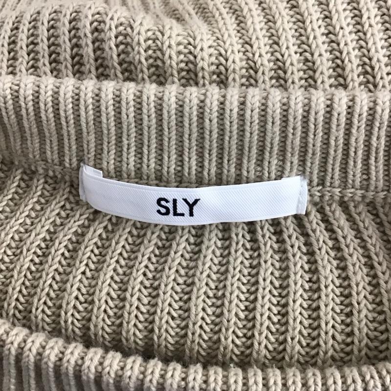 スライ SLY ワンピース ミニスカート 030ASK73-0340 1 無地 ベージュ / ベージュ /  レディース USED 古着 中古 10124818