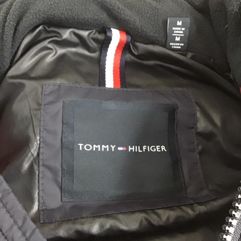トミーヒルフィガー TOMMY HILFIGER ジャケット、上着 ジャンパー、ブルゾン ジップアップジャケット ダウンジャケット カジュアルジャケット アウター M ロゴ、文字 白 / ホワイト / X 紺 / ネイビー / X 赤 / レッド /  メンズ USED 古着 中古 10106725