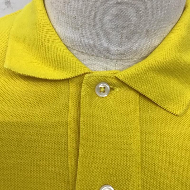 ポロバイラルフローレン Polo by RALPH LAUREN ポロシャツ 半袖 半袖 M ロゴ、文字 黄 / イエロー /  メンズ USED 古着 中古 10112147