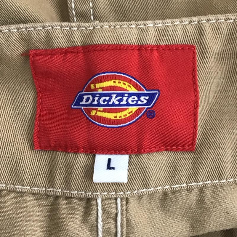 ディッキーズ Dickies サロペット・オーバーオール サロペット、オーバーオール オーバーオール つなぎ オールインワン L 無地 ベージュ / ベージュ /  レディース USED 古着 中古 10149340