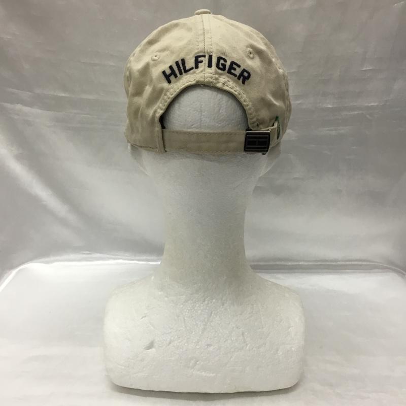 トミーヒルフィガー TOMMY HILFIGER 帽子 キャップ コットン C887869616 ワンポイント ベージュ / ベージュ /  メンズ USED 古着 中古 10120008