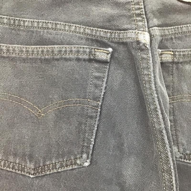 リーバイストラウスアンドコー Levi Strauss & co. パンツ デニム、ジーンズ デニムパンツ ストレートパンツ カジュアルパンツ 501 90s USA製 後染め 27インチ 無地 黒 / ブラック /  メンズ USED 古着 中古 10105778