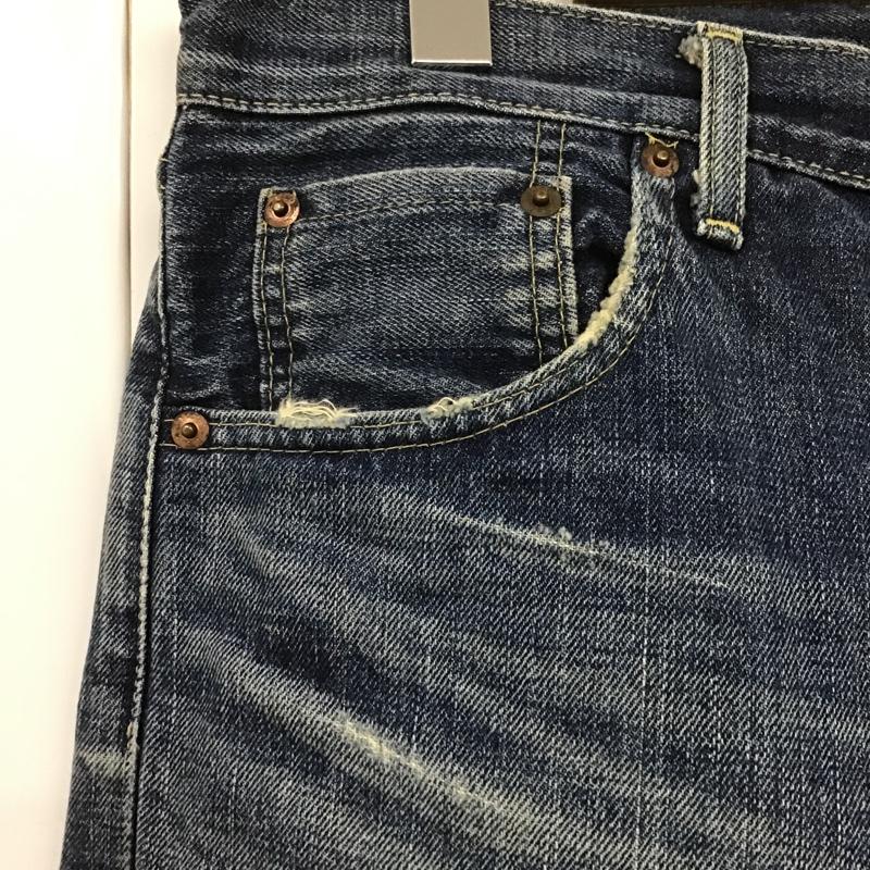 リーバイス・ビンテージ・クロージング LEVI S VINTAGE CLOTHING パンツ デニム、ジーンズ デニムパンツ ストレートパンツ ワイドパンツ カジュアルパンツ 古着 33インチ 無地 インディゴ / インディゴ /  メンズ USED 古着 中古 10106210