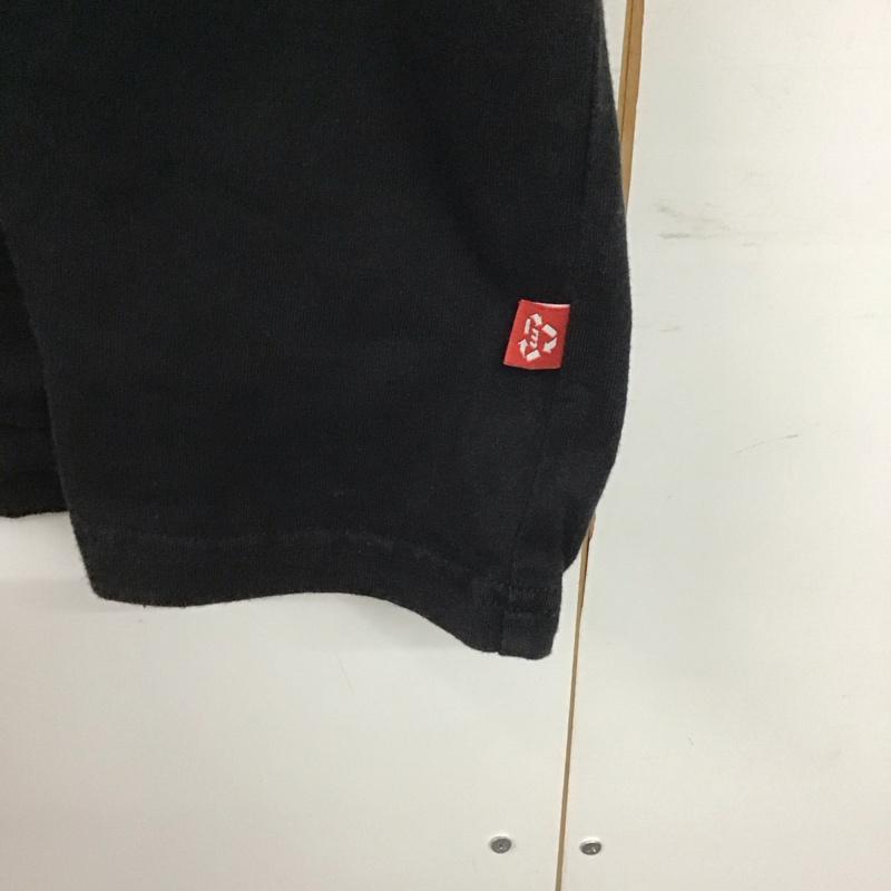 マナスタッシュ MANASTASH Tシャツ 半袖 半袖カットソー プリントカットソー クルーネック XXL ロゴ、文字 黒 / ブラック /  メンズ USED 古着 中古 10142634