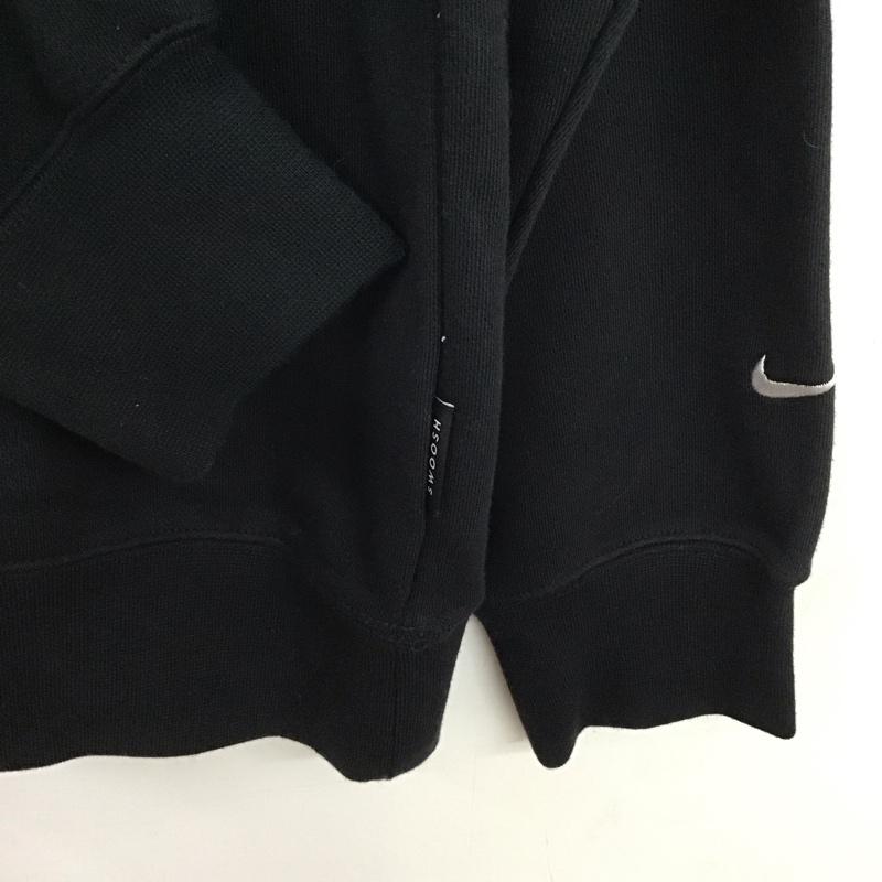 ナイキ NIKE トレーナー 長袖 db4960-010 長袖スウェット クルーネック L ロゴ、文字 黒 / ブラック /  メンズ USED 古着 中古 10129263