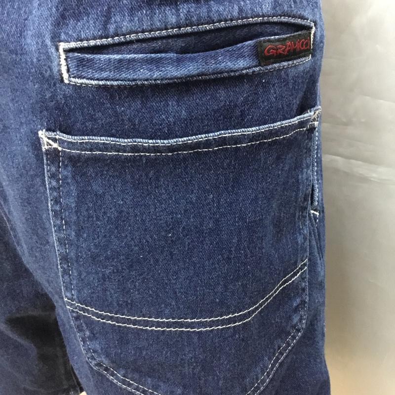 グラミチ GRAMICCI パンツ ショートパンツ デニムショートパンツ ハーフパンツ カジュアルパンツ lee コラボ L 無地 インディゴ / インディゴ /  メンズ USED 古着 中古 10115753
