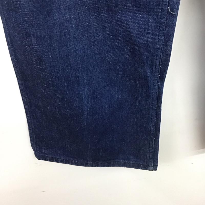 ベンデイビス BEN DAVIS パンツ デニム、ジーンズ 32×32 676 ワンポイント 青 / ブルー /  メンズ USED 古着 中古 10140219
