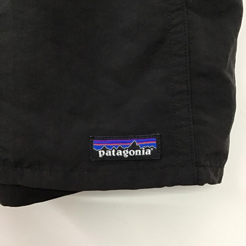 パタゴニア patagonia パンツ ショートパンツ STY57021 SP20 バギーズショーツ ナイロン L ロゴ、文字 黒 / ブラック /  メンズ USED 古着 中古 10113944
