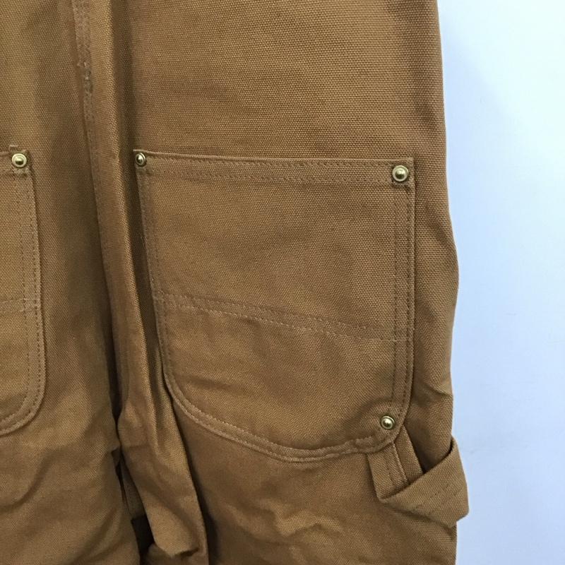 カーハート Carhartt サロペット・オーバーオール サロペット、オーバーオール オーバーオール つなぎ オールインワン ロゴ、文字 ベージュ / ベージュ /  メンズ USED 古着 中古 10137613