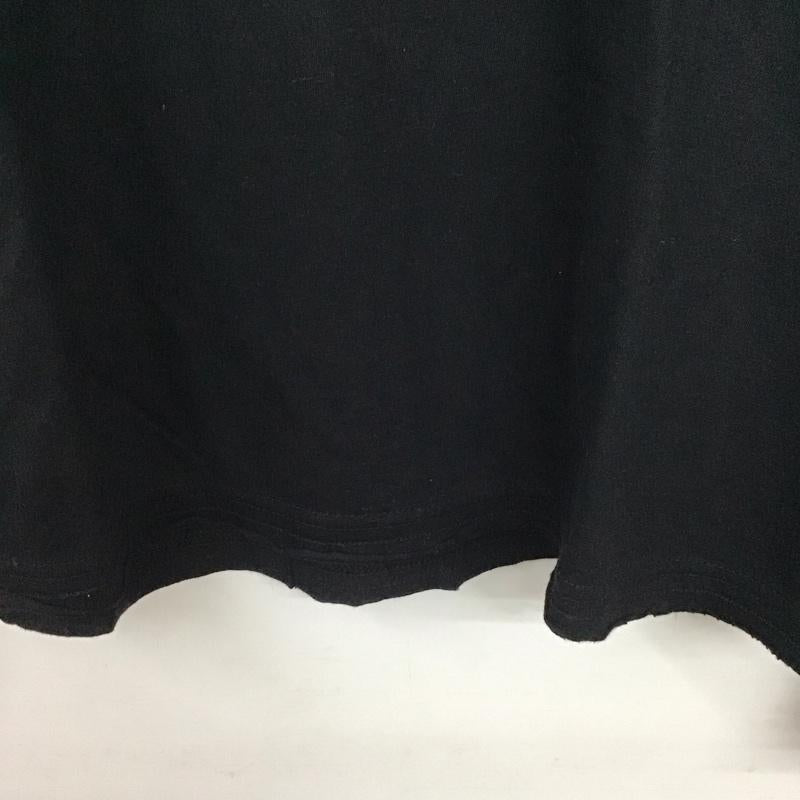 ナンバーナイン NUMBER (N)INE カットソー 長袖 長袖カットソー プリントカットソー クルーネック shambles S 無地 黒 / ブラック /  メンズ USED 古着 中古 10137126