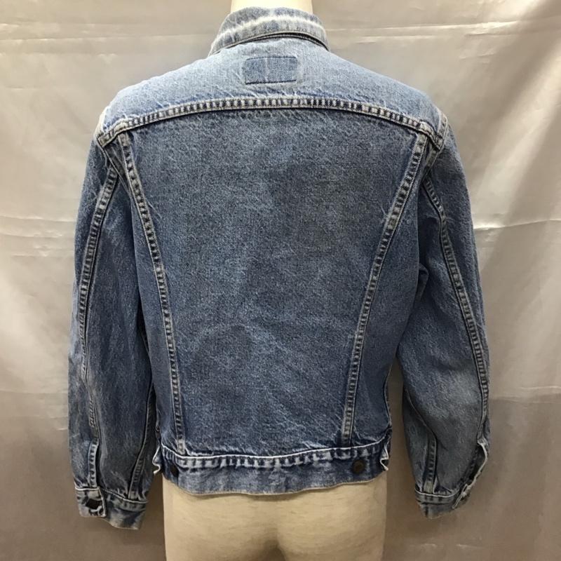 リーバイス Levi s ジャケット、上着 ジャケット、ブレザー デニムジャケット カラージャケット 長袖ジャケット Gジャン 無地 インディゴ / インディゴ /  メンズ USED 古着 中古 10113575