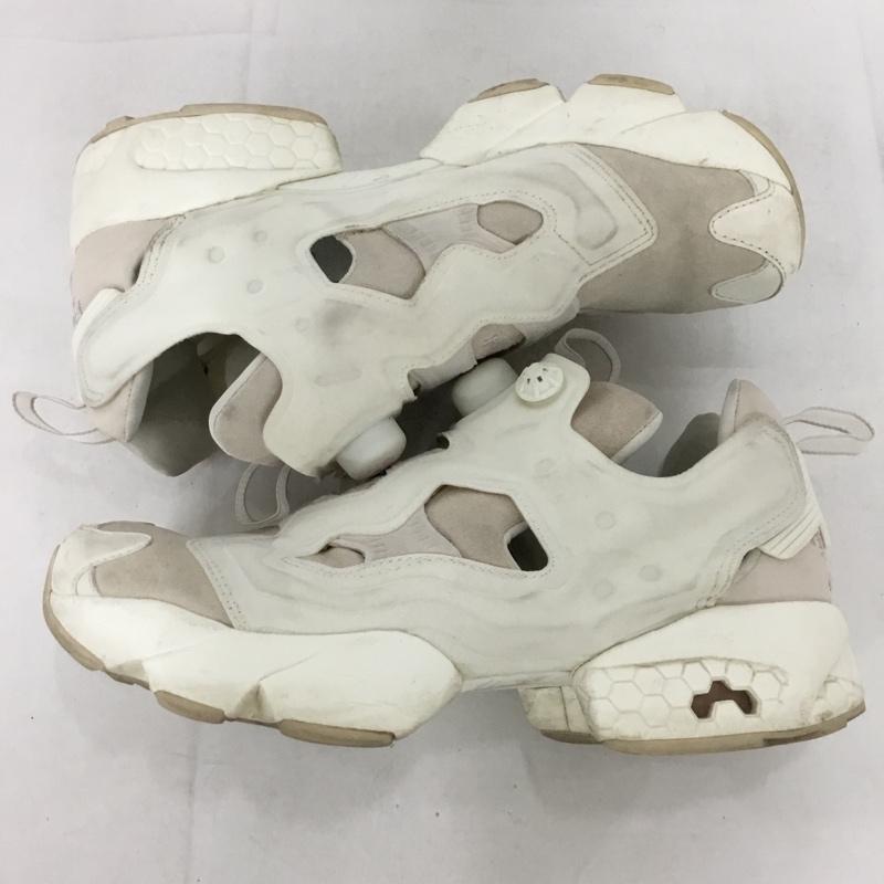 リーボック Reebok スニーカー スニーカー GY1852 INSTAPUMP FURY OG 25.5cm 25.5cm ロゴ、文字 白 / ホワイト / X 桃 / ピンク /  メンズ USED 古着 中古 10131830