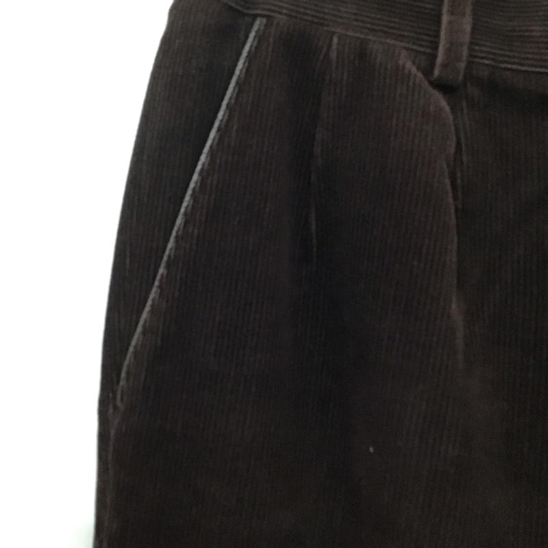 バーバリーロンドン Burberry London パンツ スラックス コーデュロイ 無地 茶 / ブラウン /  レディース USED 古着 中古 10139963