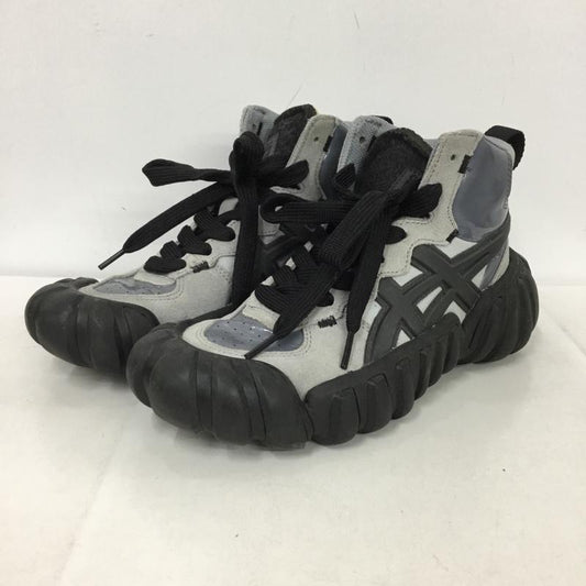 オニツカタイガー ONITSUKA TIGER スニーカー スニーカー 1183A796 DENTIGRE LL ハイカット 25cm 25.0cm  黒 / ブラック / X 灰 / グレー /  レディース USED 古着 中古 10147132