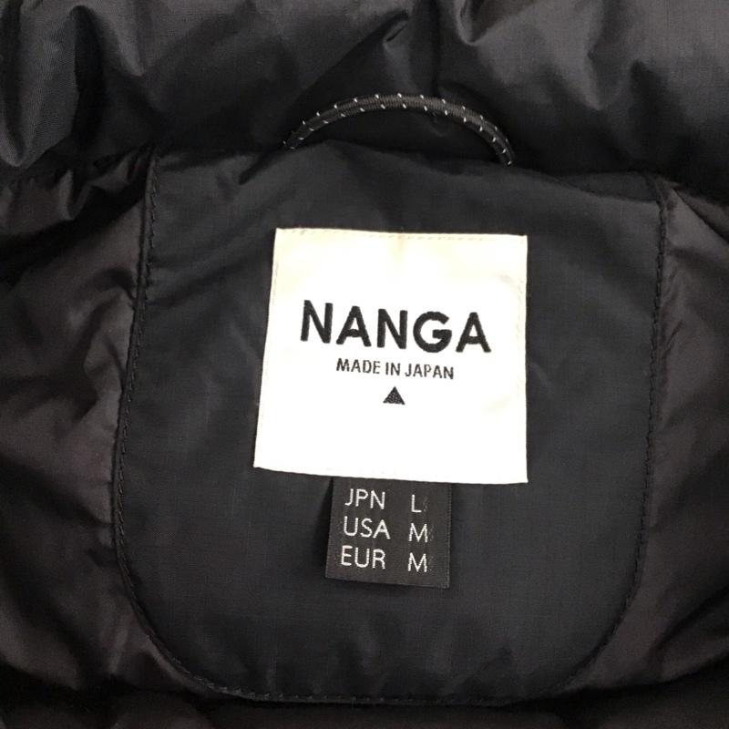 ナンガ NANGA ジャケット、上着 ダウンジャケット L 無地 黒 / ブラック /  メンズ USED 古着 中古 10121552