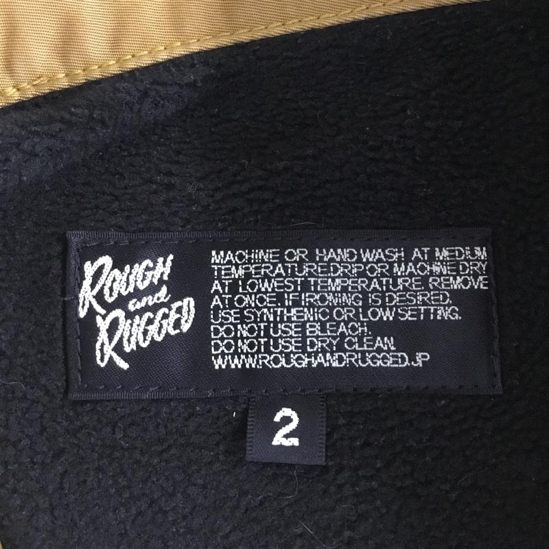 ラフアンドラゲッド ROUGH and RUGGED ジャケット、上着 ジャケット、ブレザー ナイロンジャケット カラージャケット アウター 2 ロゴ、文字 マスタード / マスタード /  メンズ USED 古着 中古 10109404