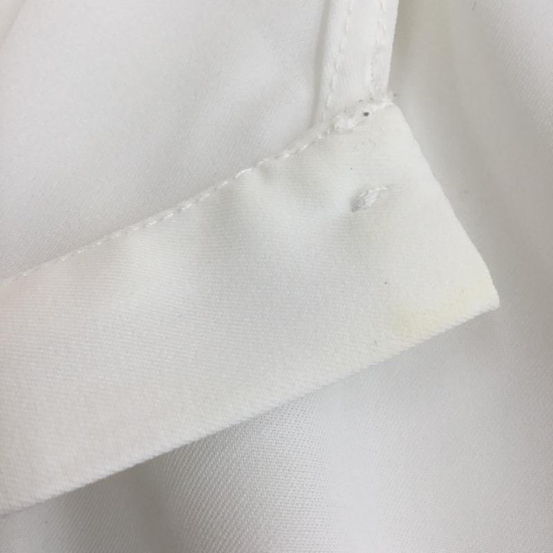ジルスチュアート JILLSTUART シャツ、ブラウス 長袖 125-3110005 ケープフリルブラウス FREE 無地 白 / ホワイト /  レディース USED 古着 中古 10150338