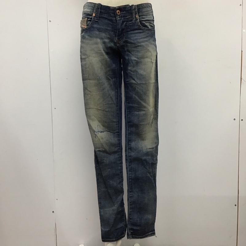 ディーゼル DIESEL パンツ デニム、ジーンズ 無地 インディゴ / インディゴ /  レディース USED 古着 中古 10121371