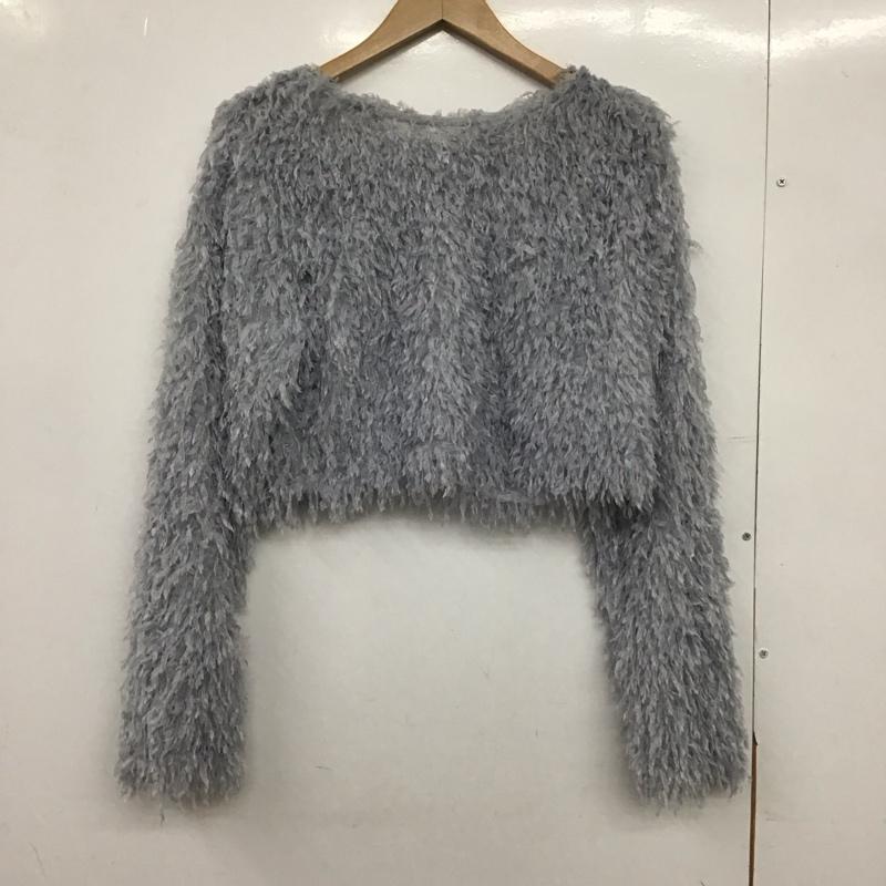 ローリーズファーム LOWRYS FARM カットソー 長袖 2 無地 灰 / グレー /  レディース USED 古着 中古 10148618