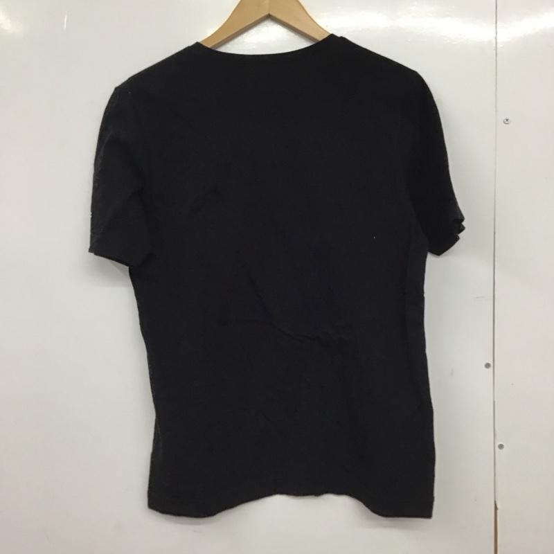 古着 USED Tシャツ 半袖 半袖カットソー プリントTシャツ Vネックカットソー ロゴ、文字 黒 / ブラック /  メンズ USED 古着 中古 10149729