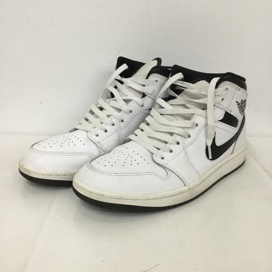 ナイキ NIKE スニーカー スニーカー DQ8426-132 AIR JORDAN 1 MID 27cm 27.0cm ロゴ、文字 白 / ホワイト / X 黒 / ブラック /  メンズ USED 古着 中古 10148395