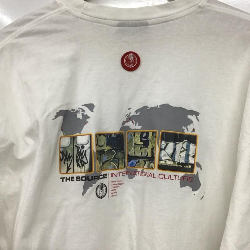 古着 USED Tシャツ 半袖 半袖カットソー プリントTシャツ クルーネックカットソー XL ロゴ、文字 白 / ホワイト /  メンズ USED 古着 中古 10148286