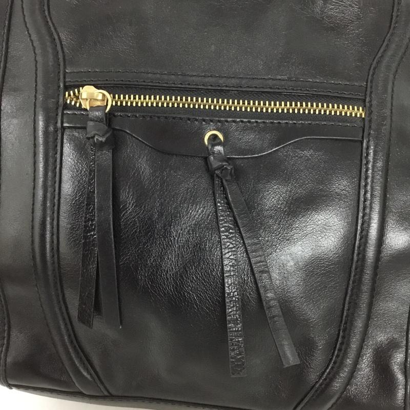 ザラ ZARA ハンドバッグ ハンドバッグ 無地 黒 / ブラック /  レディース USED 古着 中古 10144339