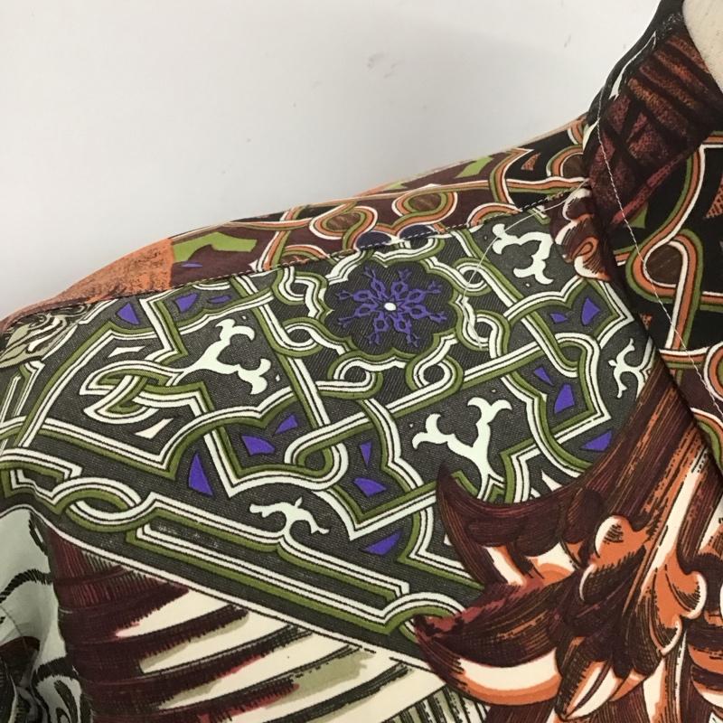 古着 USED シャツ、ブラウス 長袖 MEJEUREX 日本製 胸ポケット M 総柄 マルチカラー / マルチカラー /  メンズ USED 古着 中古 10107664