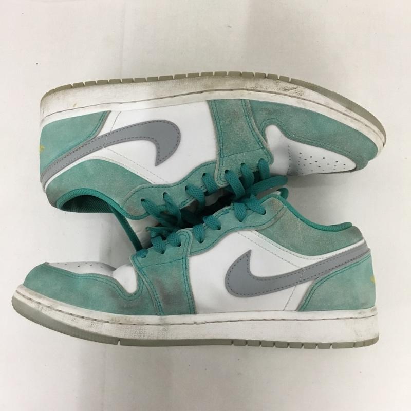 ナイキ NIKE スニーカー スニーカー DN3705-301 AIR JORDAN 1 LOW SE 26.5cm 26.5cm ロゴ、文字 白 / ホワイト / X 薄緑 / ライトグリーン / X 灰 / グレー /  メンズ USED 古着 中古 10128968