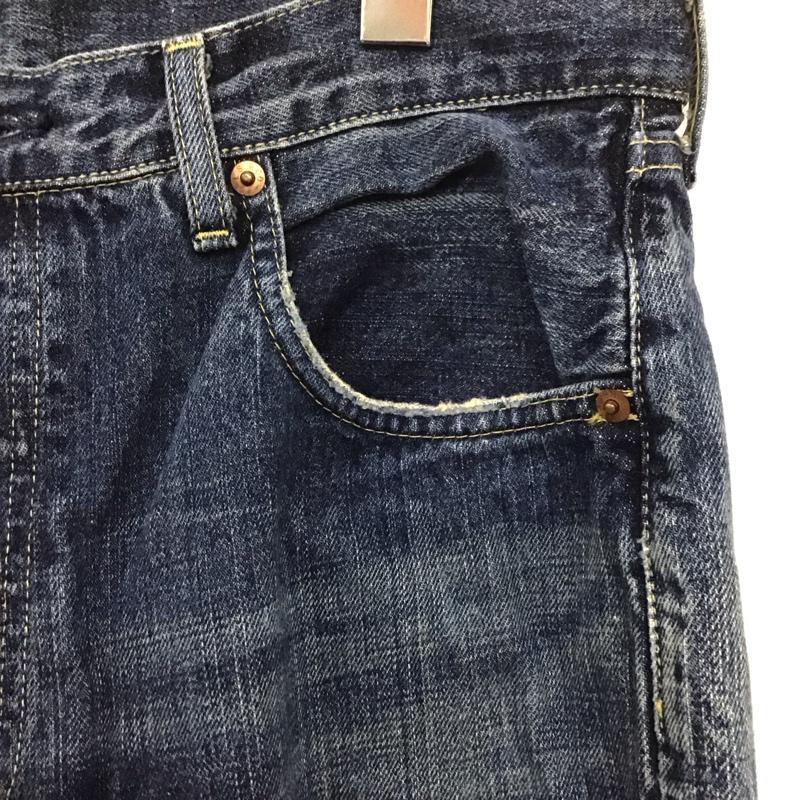 リーバイストラウスアンドコー Levi Strauss & co. パンツ デニム、ジーンズ デニムパンツ ワイドパンツ カジュアルパンツ 34 無地 インディゴ / インディゴ /  メンズ USED 古着 中古 10143629