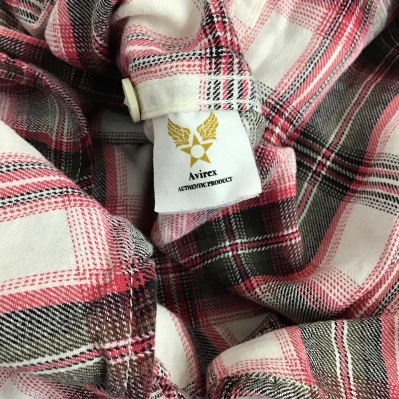 アヴィレックス AVIREX シャツ、ブラウス 長袖 長袖シャツ チェックシャツ カラーシャツ L チェック マルチカラー / マルチカラー /  メンズ USED 古着 中古 10130495