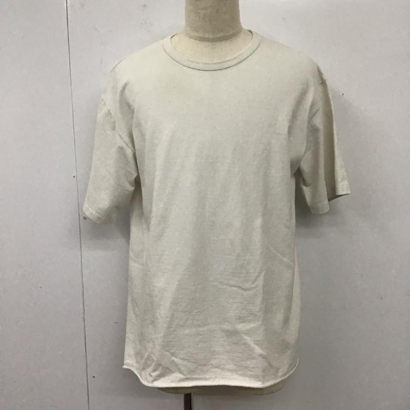 クーティー COOTIE Tシャツ 半袖 半袖カットソー プリントTシャツ クルーネックカットソー L 無地 白 / ホワイト /  メンズ USED 古着 中古 10118245