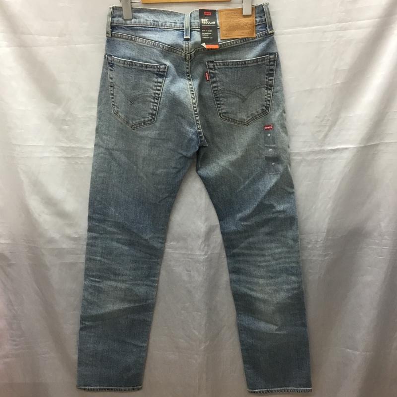 リーバイストラウスアンドコー Levi Strauss & co. パンツ デニム、ジーンズ デニムパンツ ストレートパンツ スリムパンツ カジュアルパンツ 28インチ 無地 インディゴ / インディゴ /  メンズ USED 古着 中古 10120485