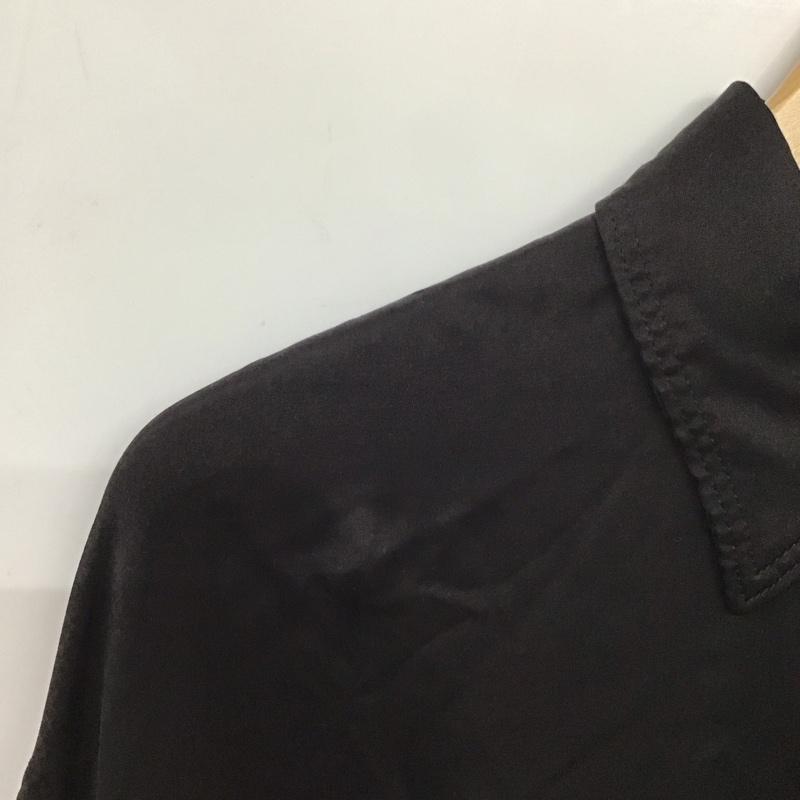 ザラ ZARA シャツ、ブラウス 長袖 長袖シャツ 無地シャツ カラーシャツ S 無地 黒 / ブラック /  レディース USED 古着 中古 10136440