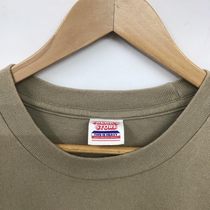 フリークスストア FREAK S STORE Tシャツ 半袖 L 無地 ベージュ / ベージュ /  メンズ USED 古着 中古 10134915
