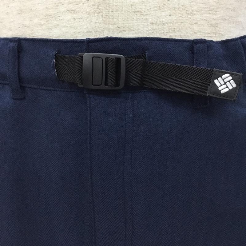 コロンビア Columbia パンツ ショートパンツ 218 PL4048 ショートパンツ ハーフパンツ L 無地 紺 / ネイビー /  メンズ USED 古着 中古 10120959
