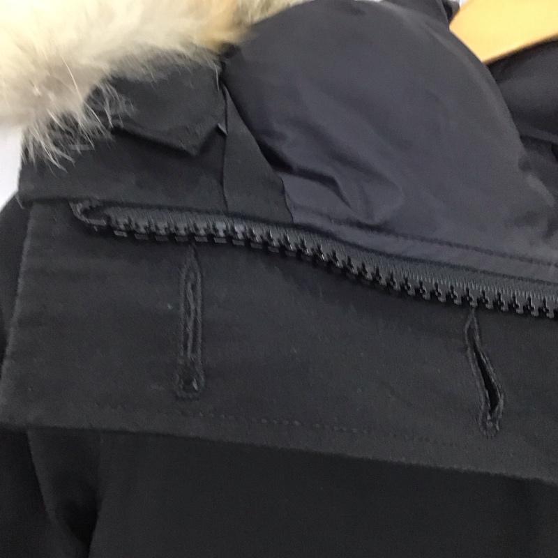カナダグース CANADA GOOSE ジャケット、上着 ジャンパー、ブルゾン ジップアップジャケット ナイロンジャケット アウター S ロゴ、文字 黒 / ブラック /  レディース USED 古着 中古 10147251