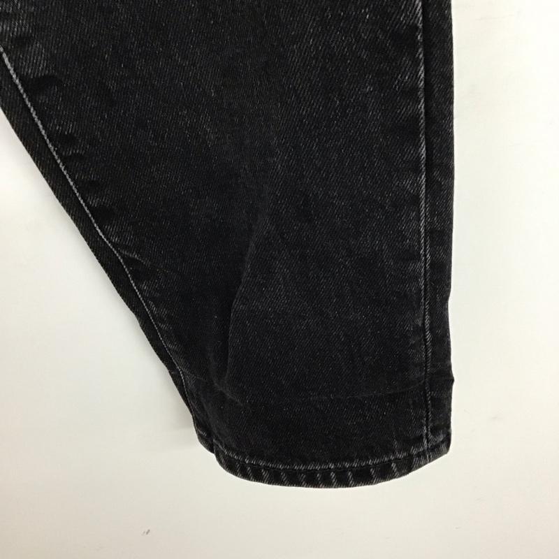 ザラ ZARA パンツ デニム、ジーンズ デニムパンツ スリムパンツ ストレッチパンツ ジーンズ 36 無地 黒 / ブラック /  レディース USED 古着 中古 10117411