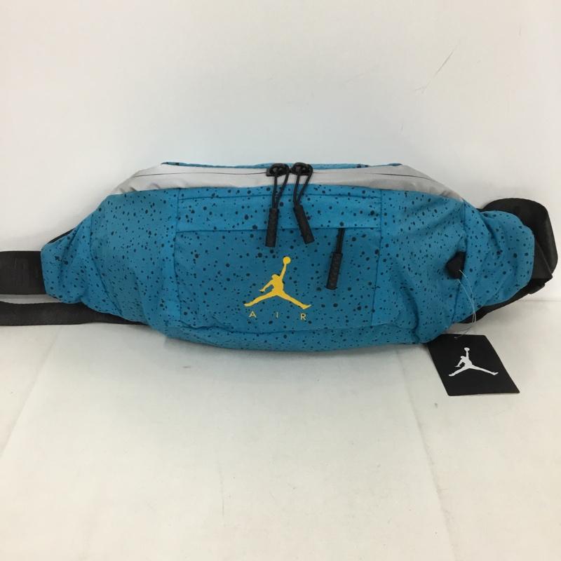 ジョーダンブランド JORDAN BRAND ウエストバッグ ウエストバッグ 9A0287 ボディバッグ タグ付き ロゴ、文字 青 / ブルー /  メンズ USED 古着 中古 10131589