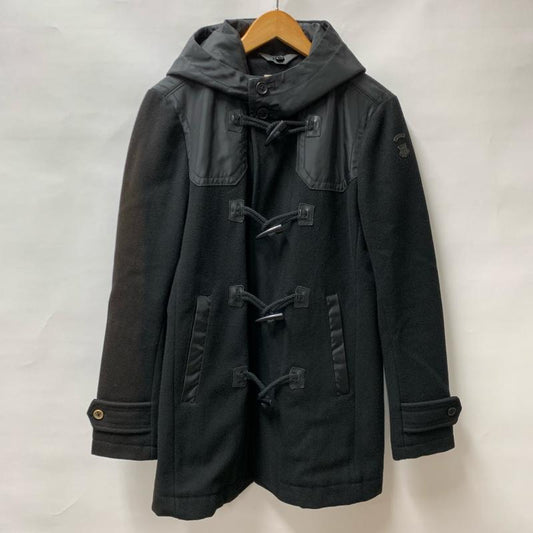 ディーゼル DIESEL コート コート一般 S 無地 X  X ワンポイント 黒 / ブラック /  メンズ USED 古着 中古 10015125