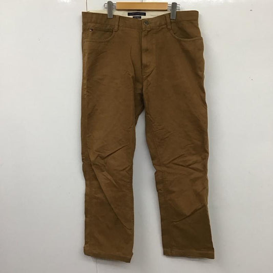 トミーヒルフィガー TOMMY HILFIGER パンツ デニム、ジーンズ カジュアルパンツ ストレートパンツ ストレッチパンツ 36 無地 ベージュ / ベージュ /  メンズ USED 古着 中古 10124647