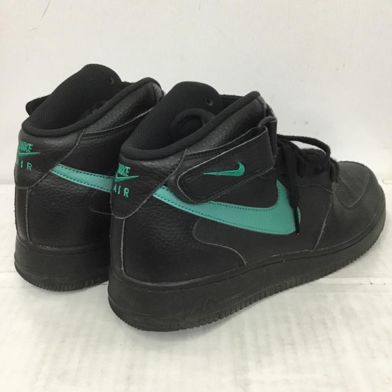 ナイキ NIKE スニーカー スニーカー 315123-045 AIR FORCE 1 MID 07 29cm 29.0cm ロゴ、文字 黒 / ブラック / X 緑 / グリーン /  メンズ USED 古着 中古 10124212