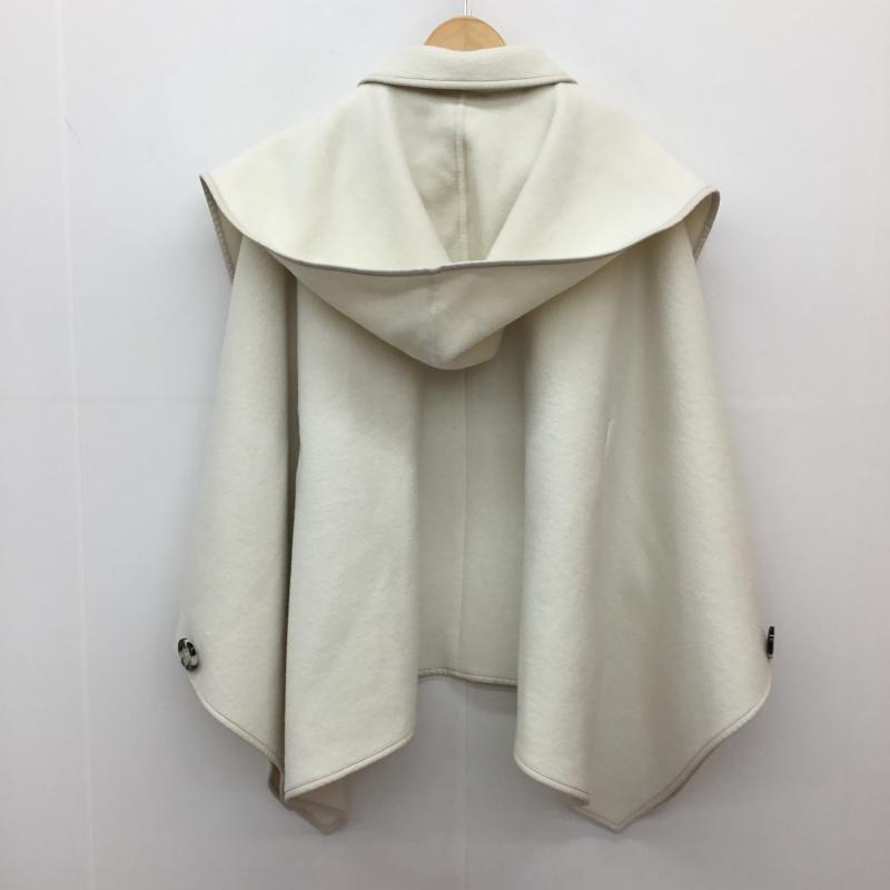 スナイデル SNIDEL コート コート一般 ポンチョ Sweet 新木優子 トリプルコラボ SWFC214047 ONE SIZE 無地 白 / ホワイト /  レディース USED 古着 中古 10141152