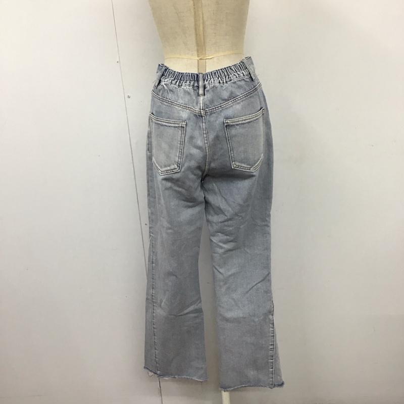 ダブルクローゼット w closet パンツ デニム、ジーンズ デニムパンツ スリムパンツ ストレッチパンツ ジーンズ FREE 無地 インディゴ / インディゴ /  レディース USED 古着 中古 10120408