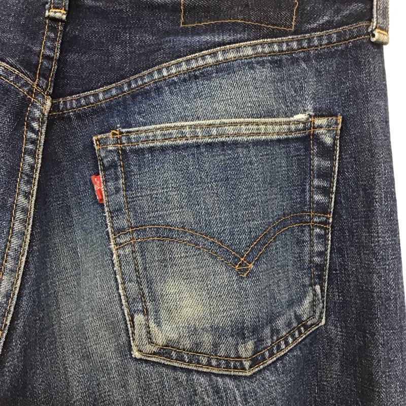 リーバイス Levi s パンツ デニム、ジーンズ ジーパン 無地 青 / ブルー /  メンズ USED 古着 中古 10111190
