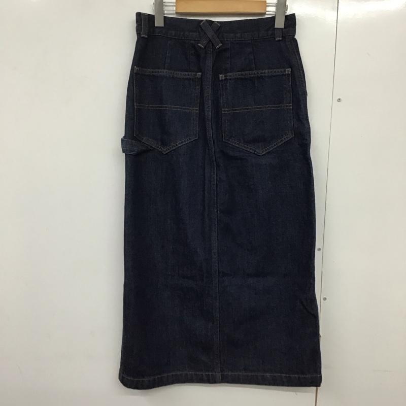 マウジー MOUSSY スカート ロングスカート 010BAF11-5390 2 無地 インディゴ / インディゴ /  レディース USED 古着 中古 10140582