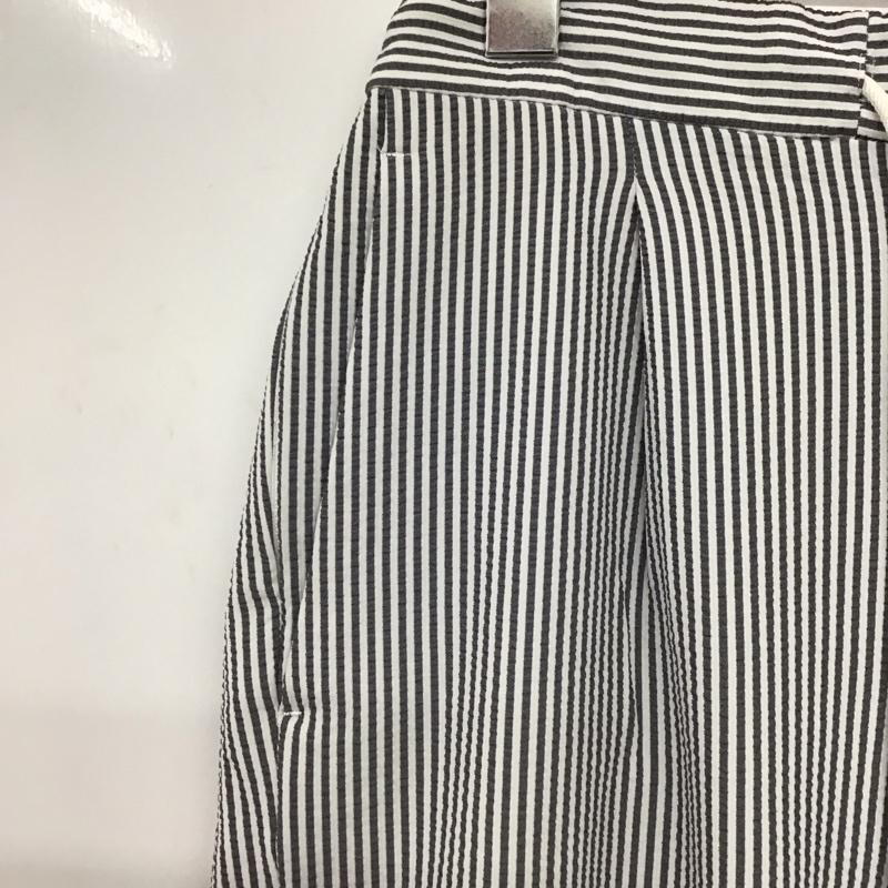 ビューティアンドユースユナイテッドアローズ BEAUTY&YOUTH UNITED ARROWS パンツ スラックス 1214-199-7380 ドライシアサッカーイージーテーパードパンツ S ストライプ 白 / ホワイト / X 灰 / グレー /  メンズ USED 古着 中古 10147080