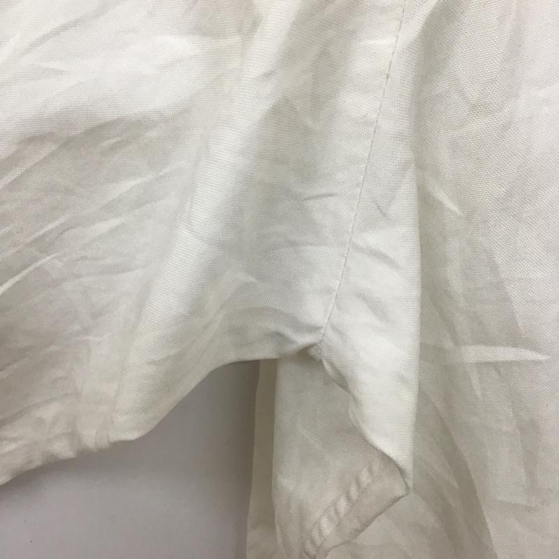 ラルフローレン RALPHLAUREN シャツ、ブラウス 長袖 ボタンダウンシャツ 無地 白 / ホワイト /  メンズ USED 古着 中古 10128584